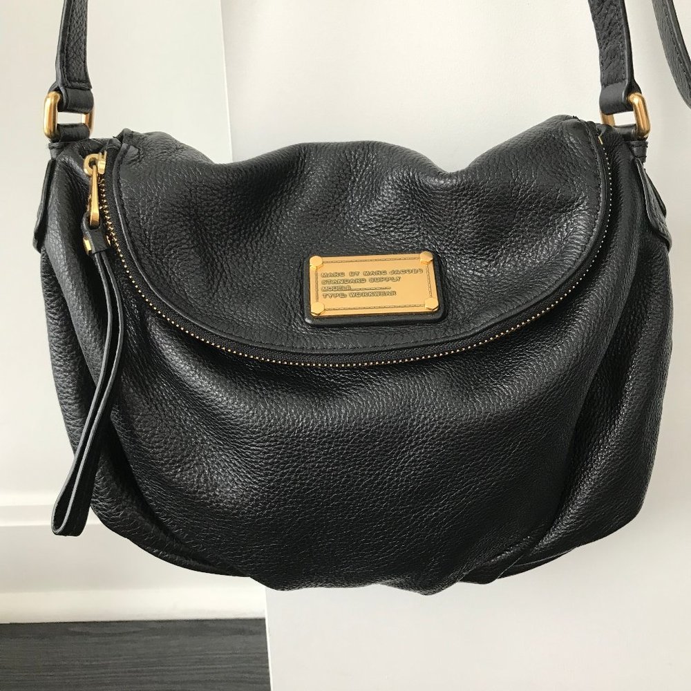 Marc Jacob Black crossbody hobo black medium